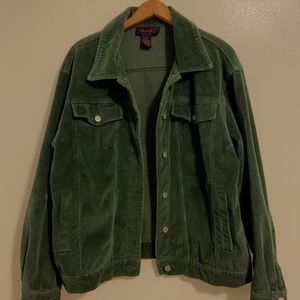 Green Corduroy Jacket